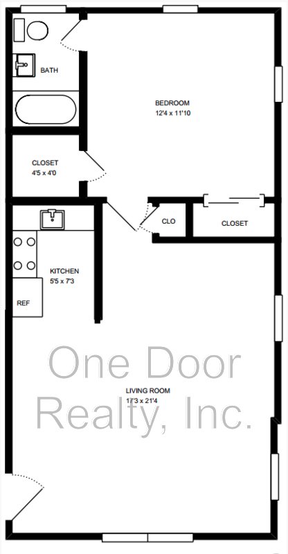 $1745 / 1 br / 1 ba / 585 sqft property image