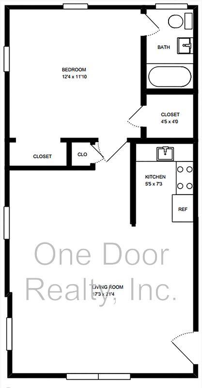 $1745 / 1 br / 1 ba / 585 sqft property image